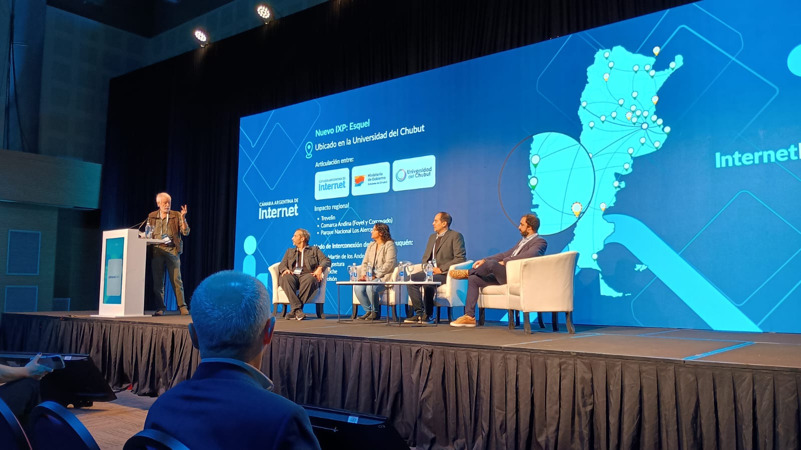 Chubut es reconocida por sus avances en conectividad en el evento más importante del ecosistema de internet en Argentina