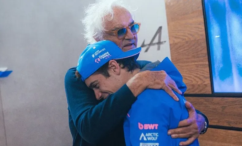 Briatore elogió a Colapinto y abrió la puerta a su continuidad en Alpine