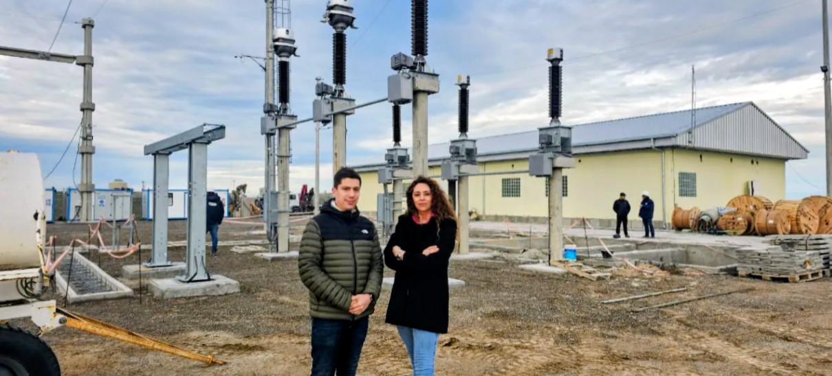 Loyola impulsa obras estratégicas para Camarones con fondos del bono provincial