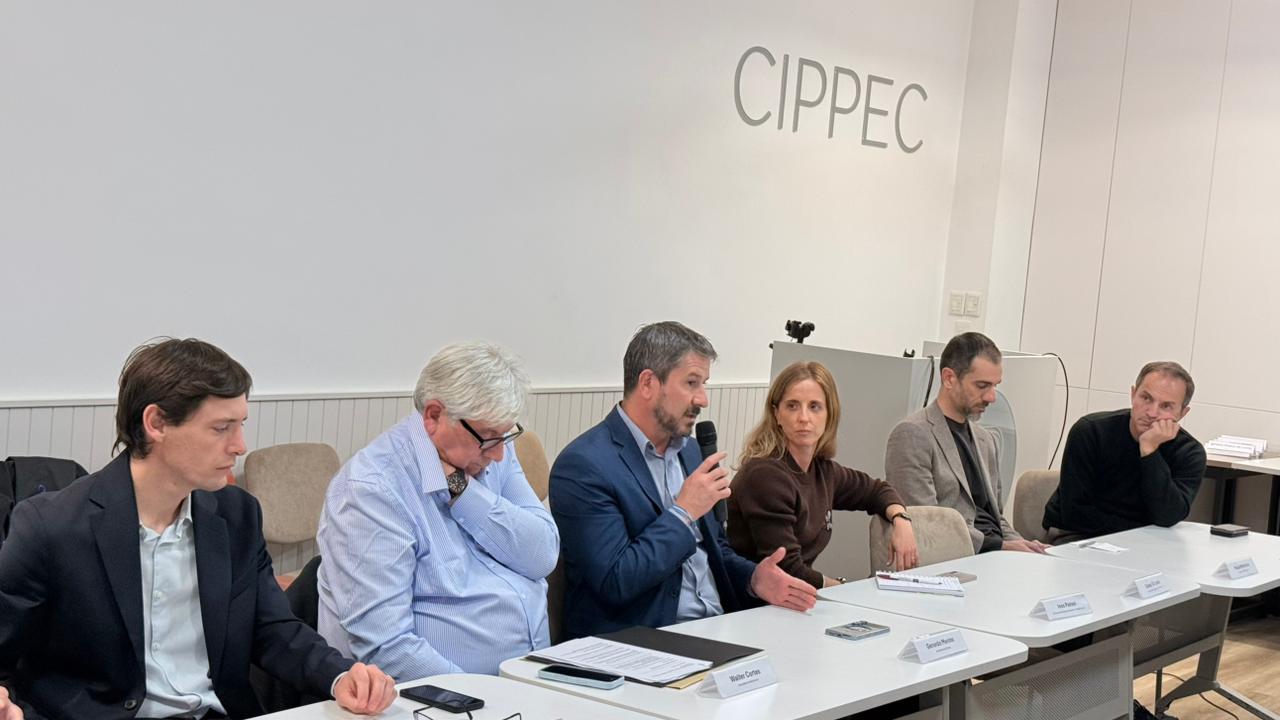 Merino avanza con inversores en el Distrito Logístico Trelew y participó de encuentro en CIPPEC en Buenos Aires