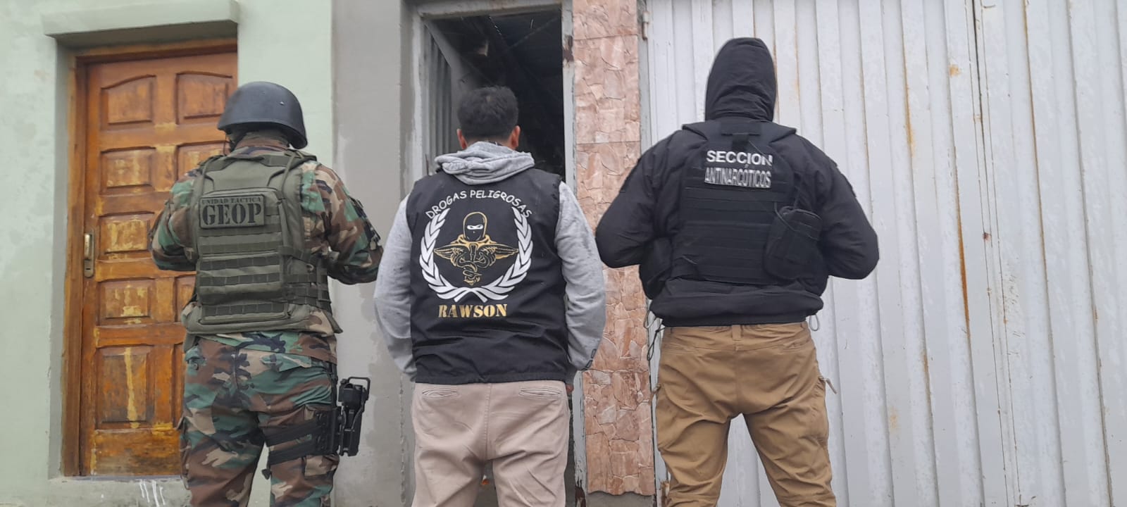 La Policía del Chubut desbarató una banda dedicada al narcomenudeo