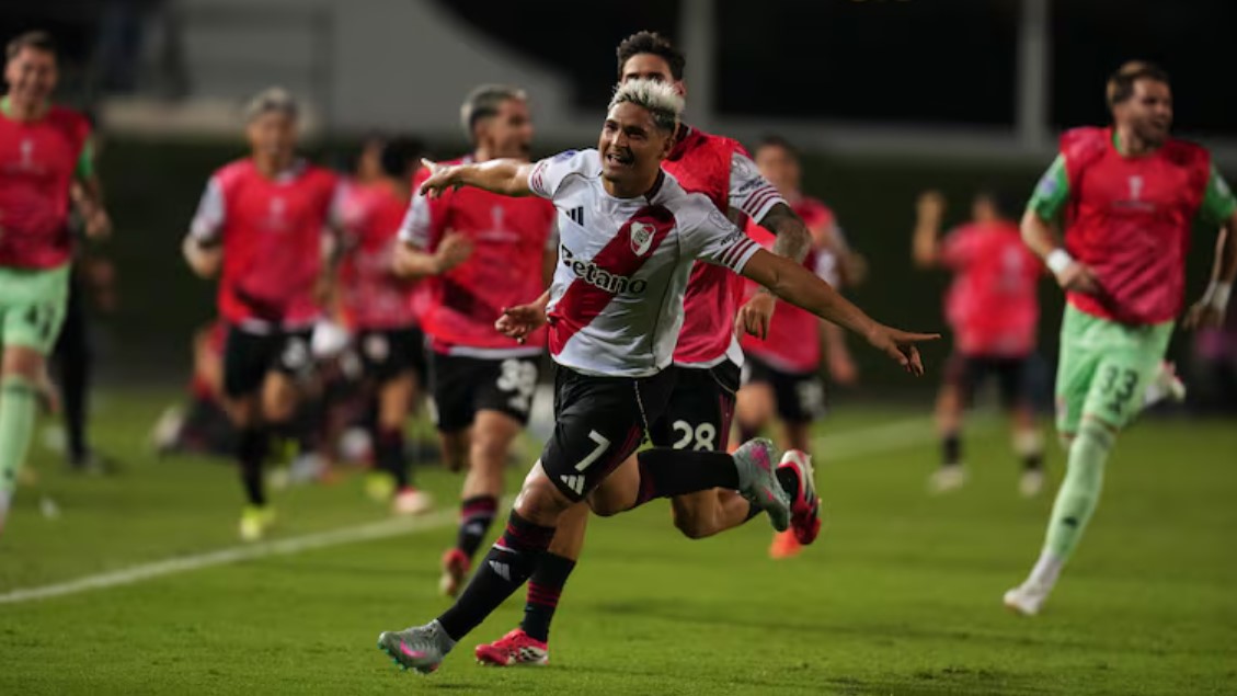 River ganó sobre el final y está a un paso de los octavos de final de la Copa Sudamericana
