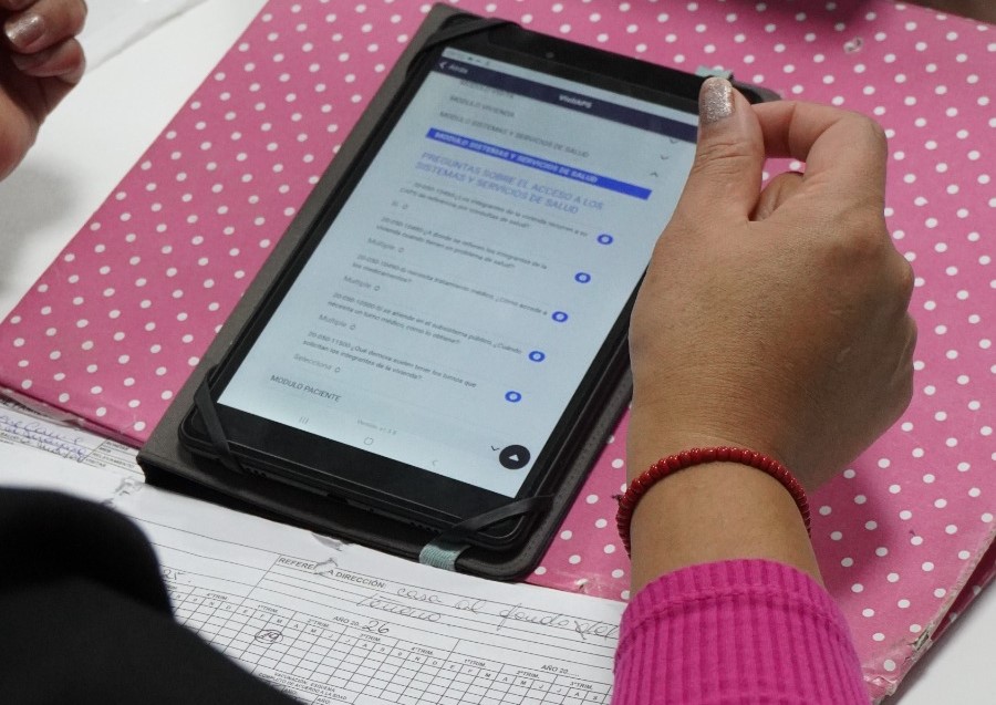 Provincia realiza en Trelew prueba piloto de una aplicación para fortalecer el trabajo de salud en terreno
