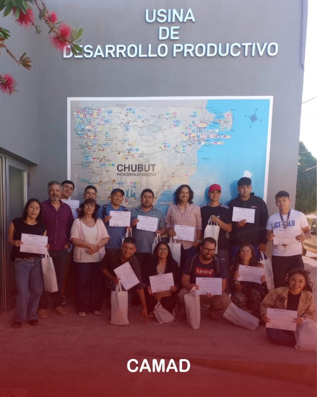 La FECh repudió al acto de vandalismo en la Usina de Desarrollo Productivo de Madryn