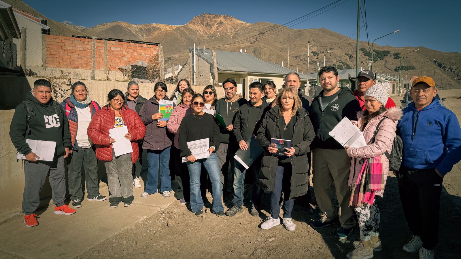 Esquel: El municipio realizó un relevamiento domiciliario en Valle Chico para que todos los vecinos accedan al gas natural