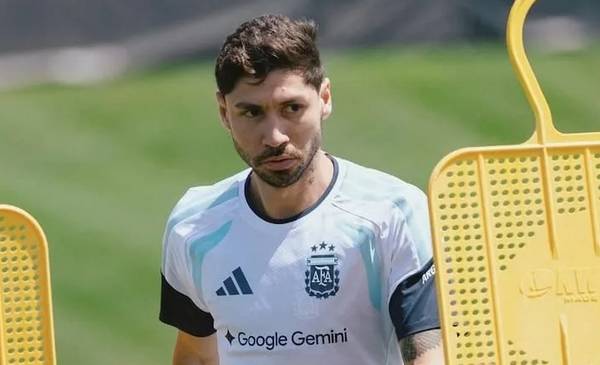 Gonzalo Montiel se lesionó y no podría jugar ante Austria