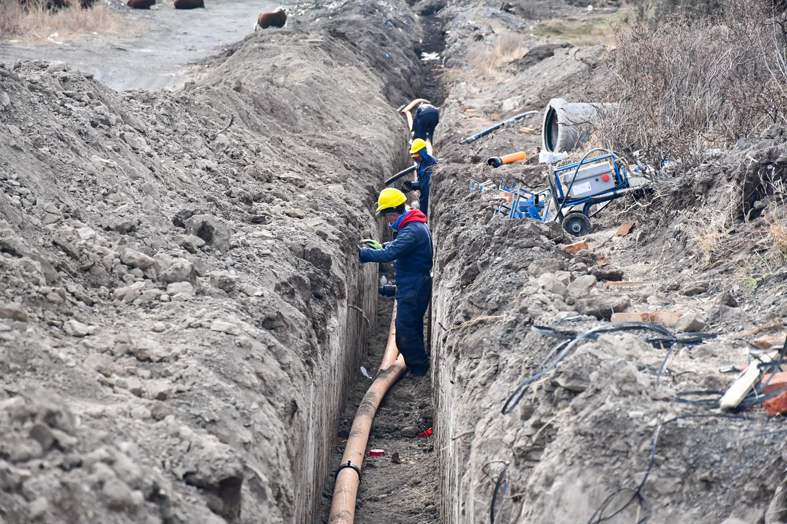 Esquel: El municipio abre el Registro de Oposición para nuevas obras de gas en Valle Chico, Estación, Cañadón de Bórquez, Siprosalud III y Badén