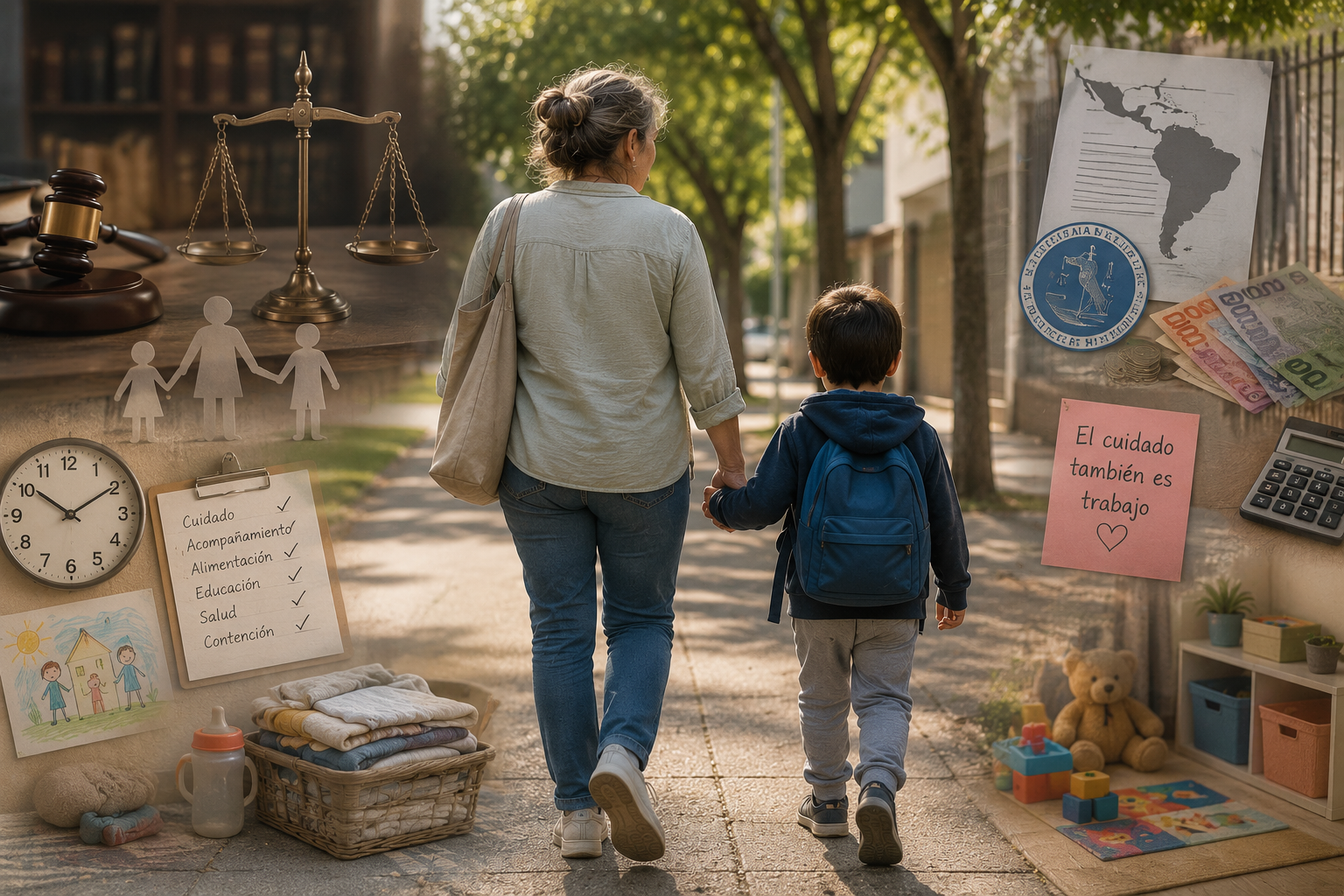 El novedoso criterio aplicado por una jueza de Trelew: Una abuela que cuida todos los días a su nieto originó que el padre tenga que pagar más de cuota alimentaria
