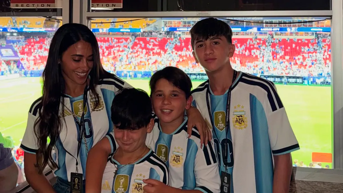El posteo de Antonela Roccuzzo tras la noche soñada de Messi ante Argelia