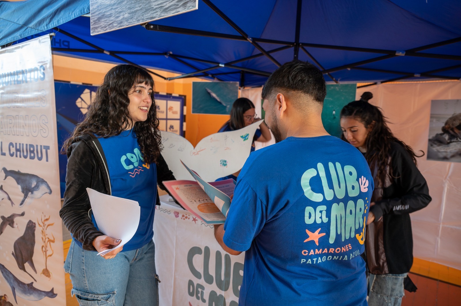 Club del Mar: Jóvenes de Camarones lanzan un ciclo de charlas sobre educación ambiental en escuelas de Chubut