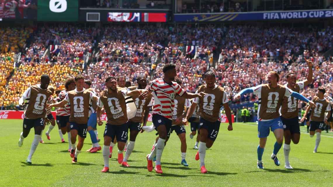 Estados Unidos venció a Australia y se clasificó a dieciseisavos de final del Mundial 2026