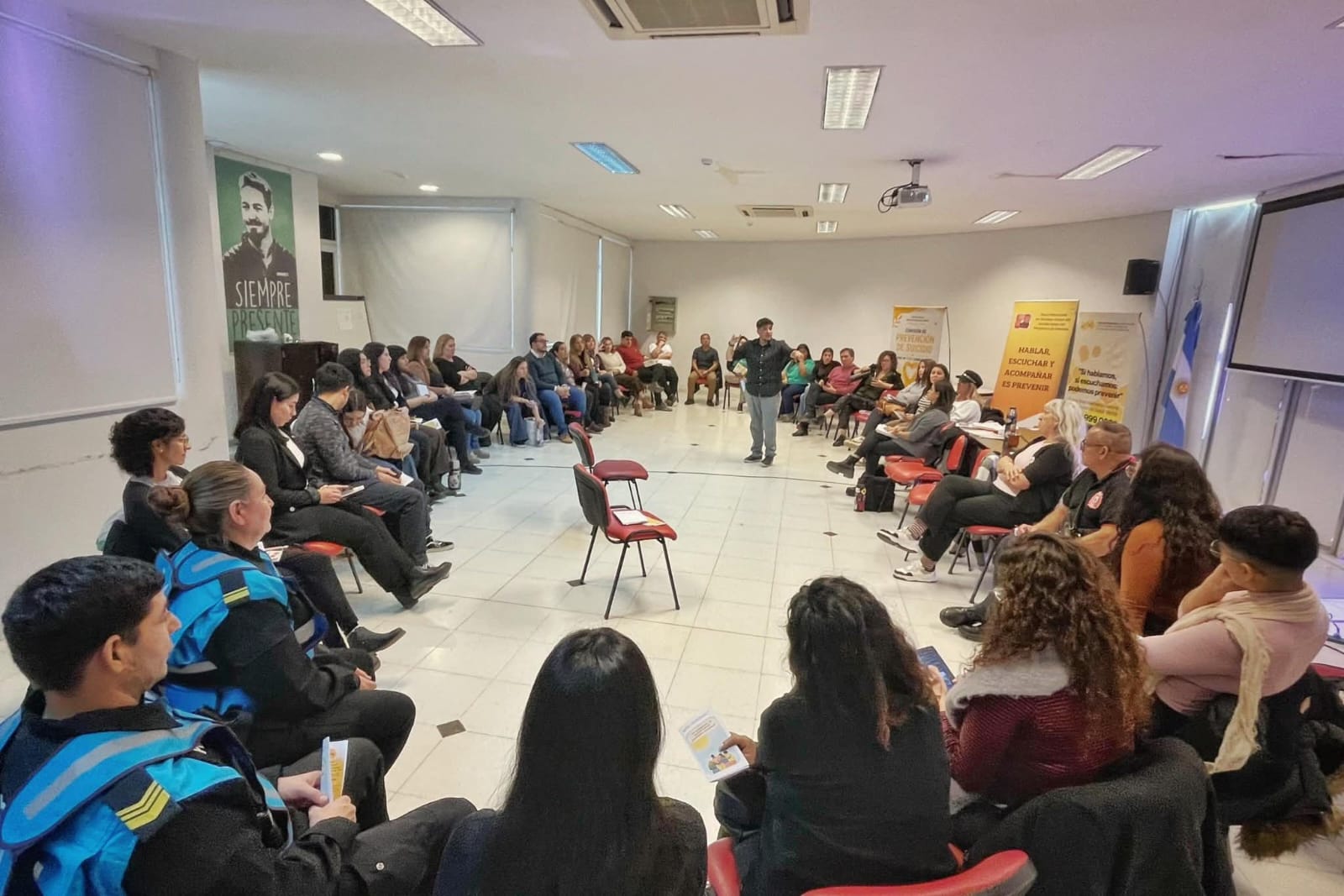Salud: Se realizó en Rawson un encuentro provincial de Mesas de Abordaje del Suicidio