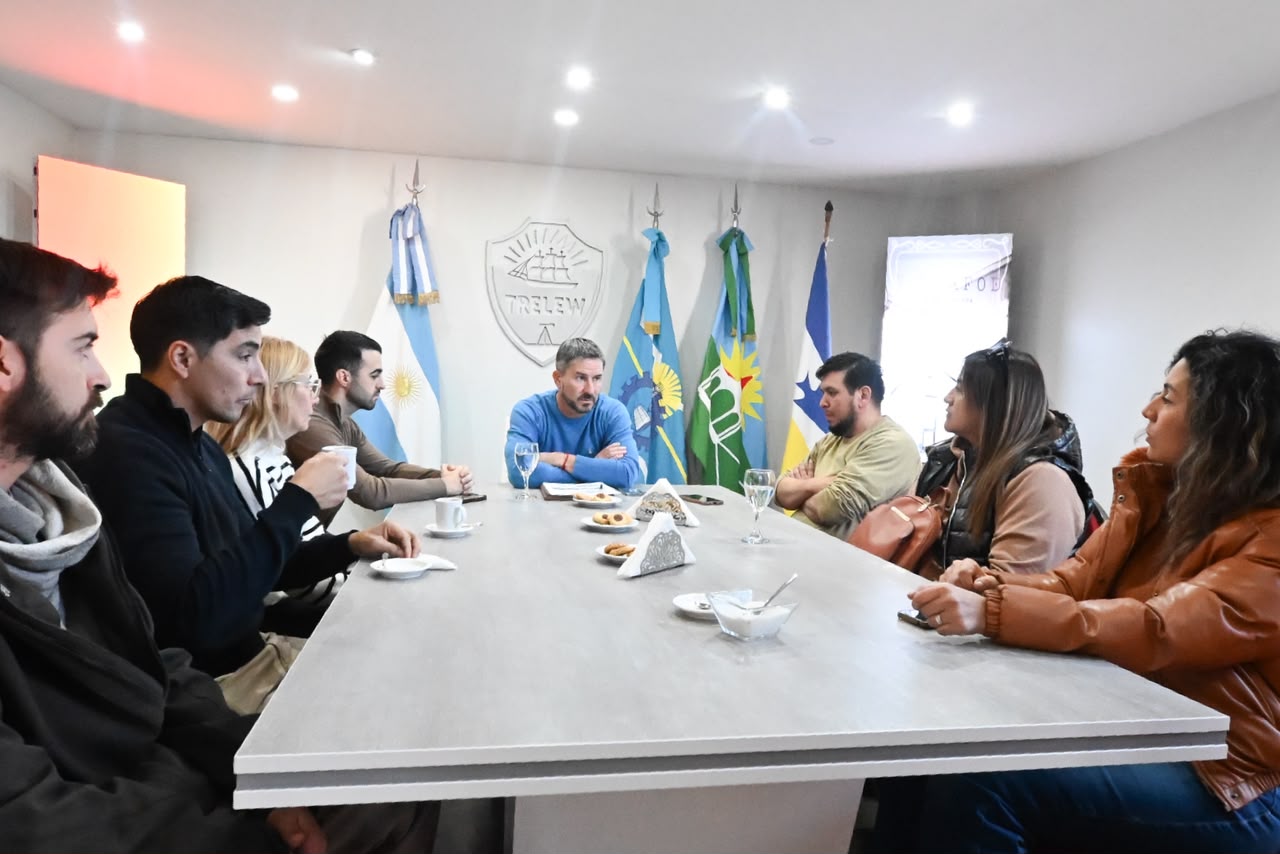 El Municipio de Trelew dio continuidad a las mesas de trabajo con presidentes barriales de 27 sectores de la ciudad