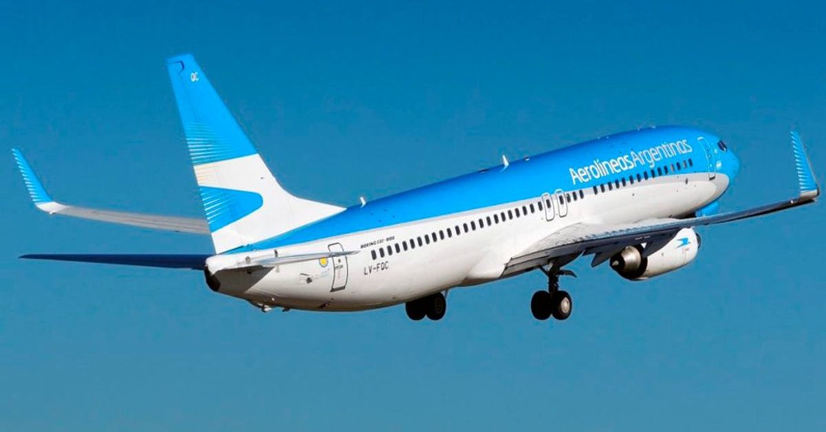 Hubo una amenaza de bomba en un vuelo de Aerolíneas Argentinas