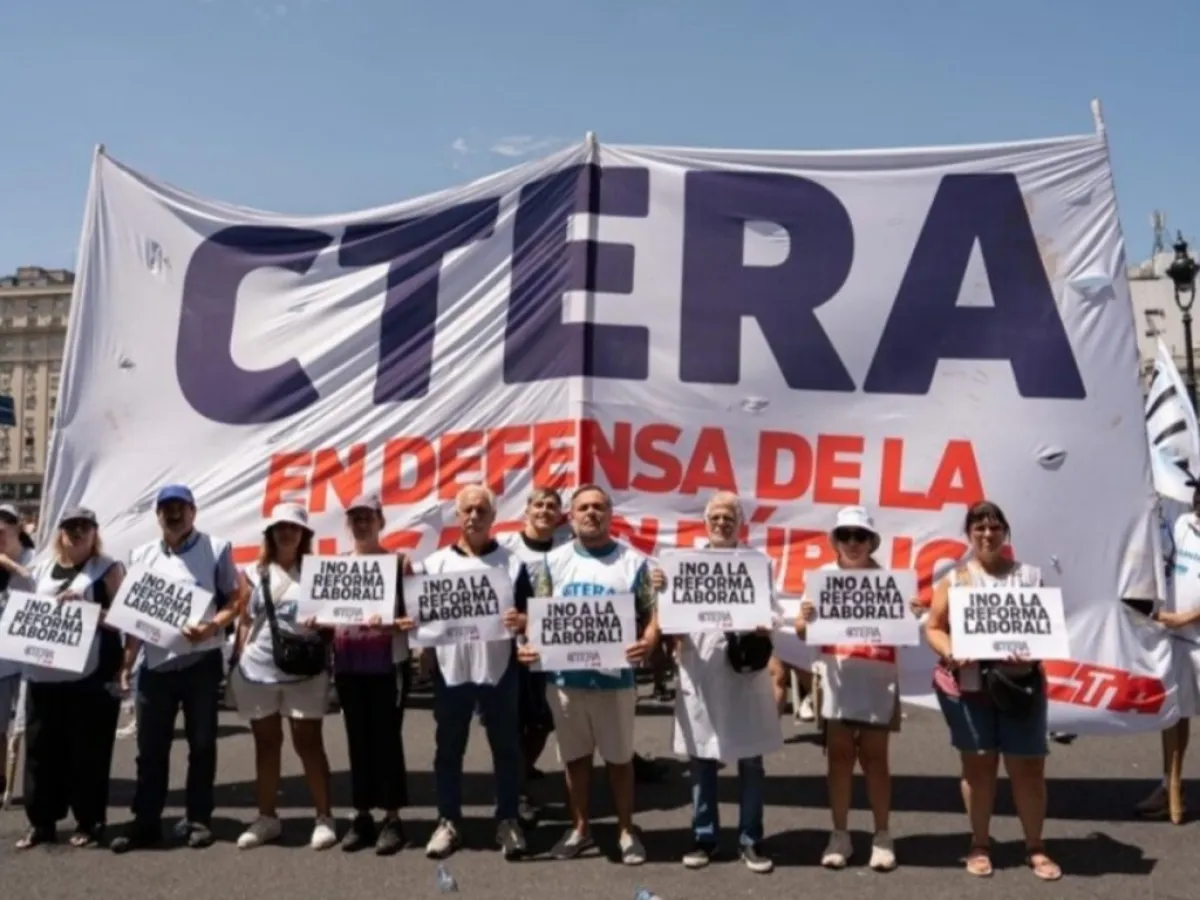 CTERA confirmó un paro docente para el lunes 3 de agosto