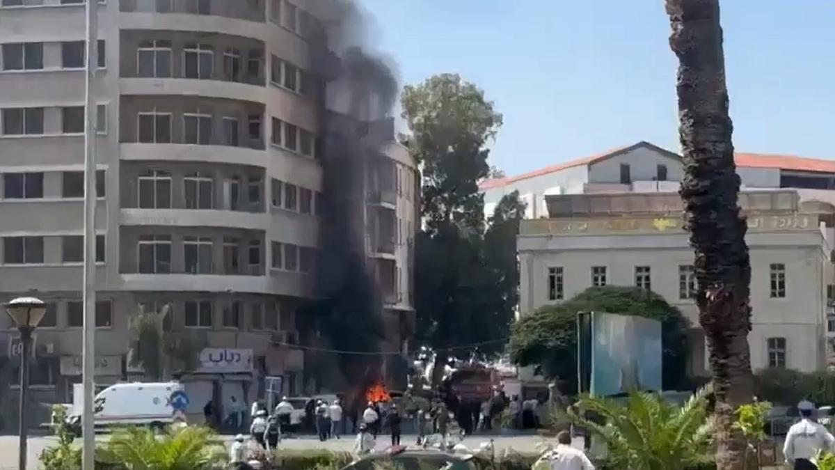 Siria: Explotaron dos bombas cerca del hotel donde se hospeda Emmanuel Macron