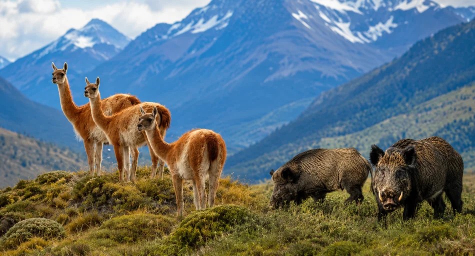 Una provincia Patagónica impulsa una ley para habilitar la venta de carne de jabalí y guanaco por “daños económicos” vinculados a los cultivos