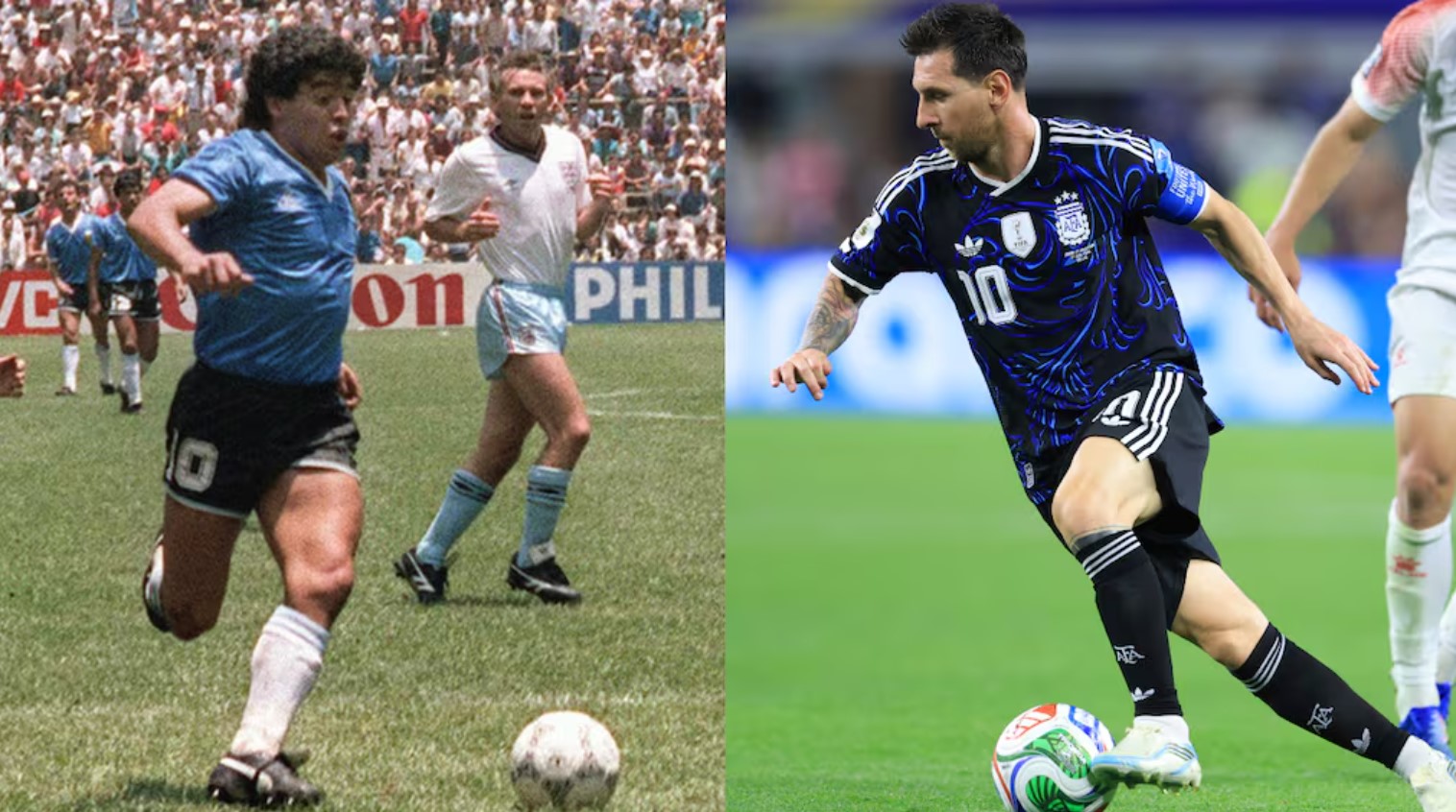 Argentina jugará de azul ante Inglaterra, al igual que en los mundiales de 1986 y 1998