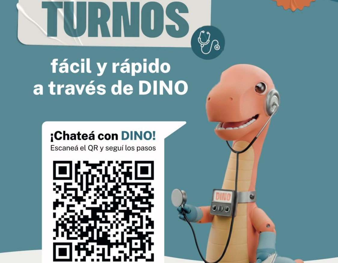 Ya se pueden solicitar turnos médicos a través de DINO en más de 40 centros asistenciales de Chubut