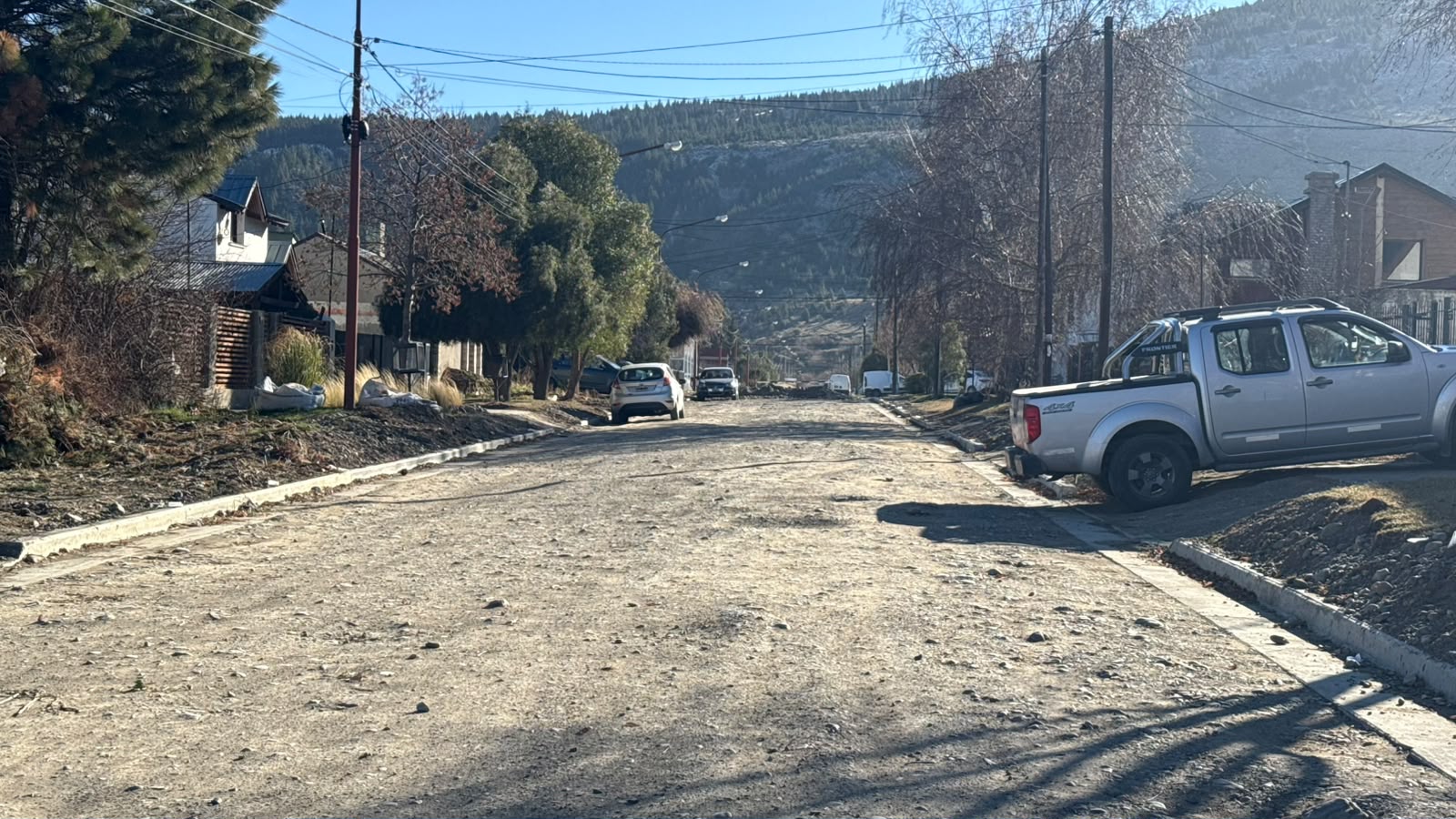 El municipio de Esquel iniciará el adoquinado de cuatro cuadras en la calle Fleming: “Estamos construyendo una ciudad con obras”
