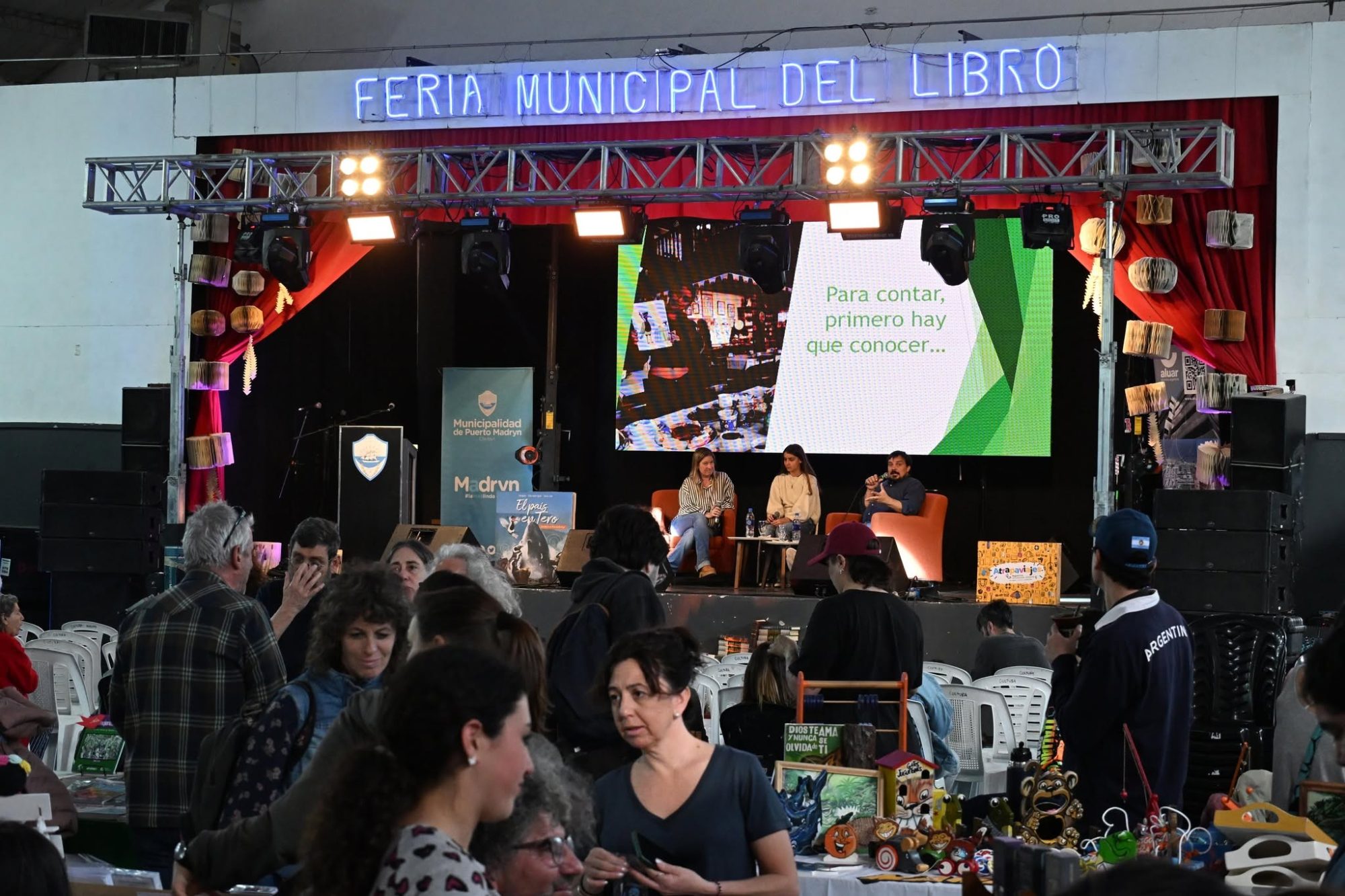 En dos semanas comienza la Feria Municipal del Libro en Puerto Madryn con figuras nacionales de la cultura