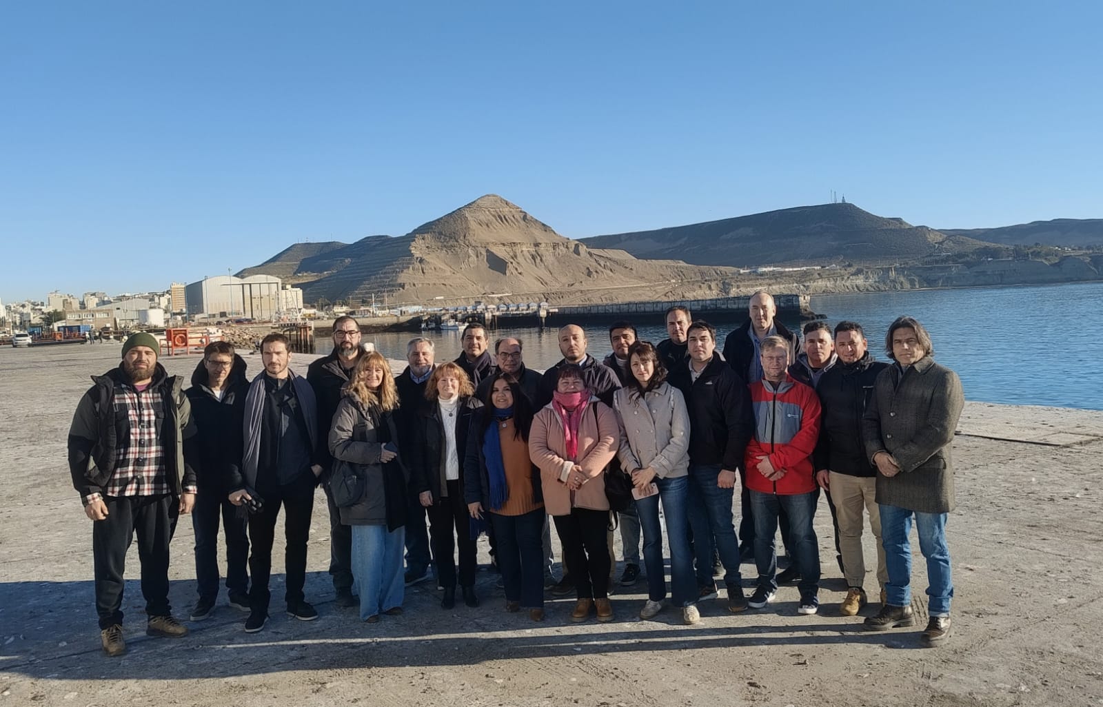 El Puerto de Comodoro Rivadavia profundiza lazos con la Cámara de Comercio y referentes del sector productivo local