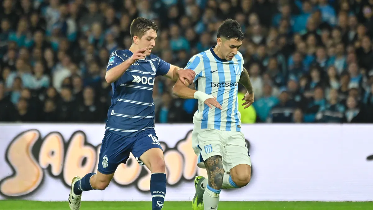 Racing le ganó por 2-1 a Gimnasia en la primera fecha del Torneo Clausura 2026
