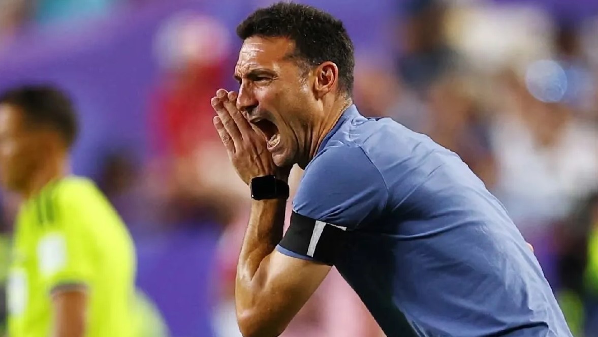 Scaloni reconoció que en la victoria ante Suiza, “la suerte estuvo de nuestro lado”