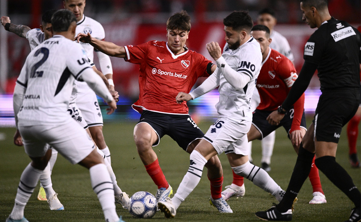 Independiente cayó por goleada ante Gimnasia de Mendoza, que sube a la punta del Clausura 2026