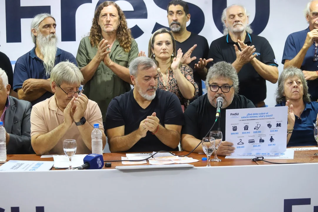 El Frente de Sindicatos Unidos se reúne con empresarios pymes “para impulsar el trabajo y la producción nacional”