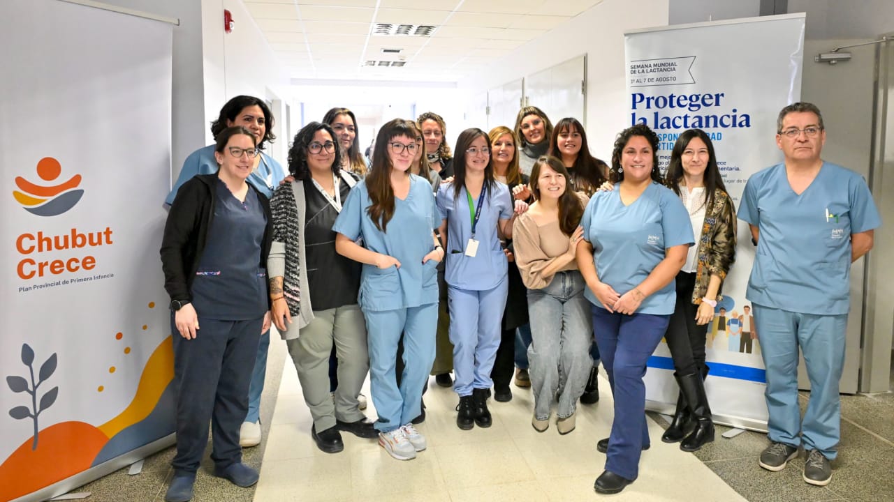 El Hospital de Alta Complejidad de Trelew cuenta con un nuevo espacio para promover la lactancia