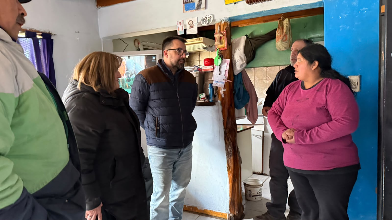 Taccetta visitó a otras cinco familias que accederán a conexiones de gas natural: “No es solamente una obra de infraestructura, es una mejora concreta en la calidad de vida”