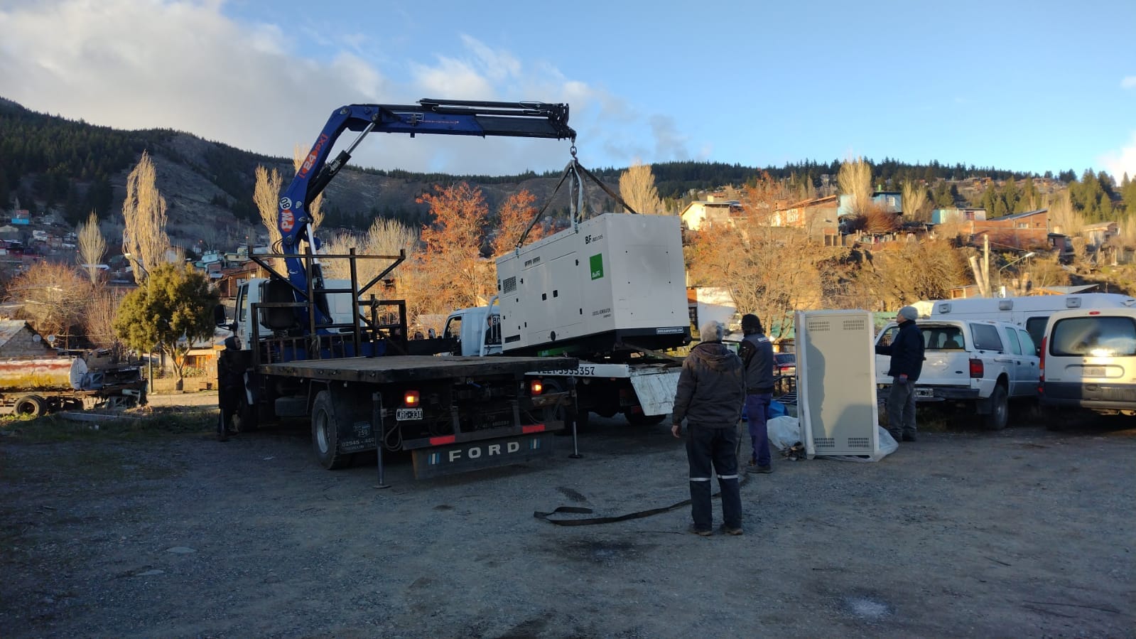 Provincia instaló nuevo generador eléctrico en el Hospital Zonal de Esquel