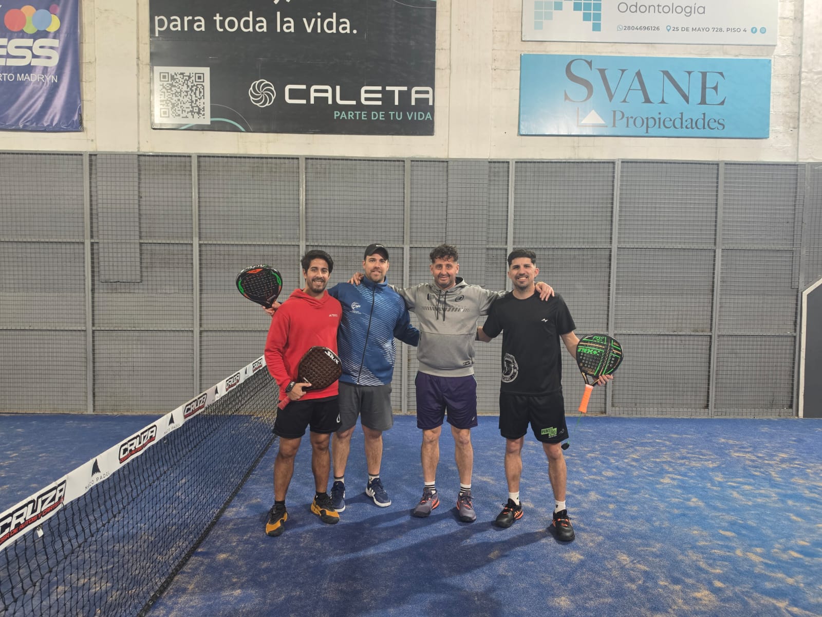 Padel de alto vuelo en Madryn: Este fin de semana se jugará segunda caballeros en MaCo con la presencia de históricos de la región