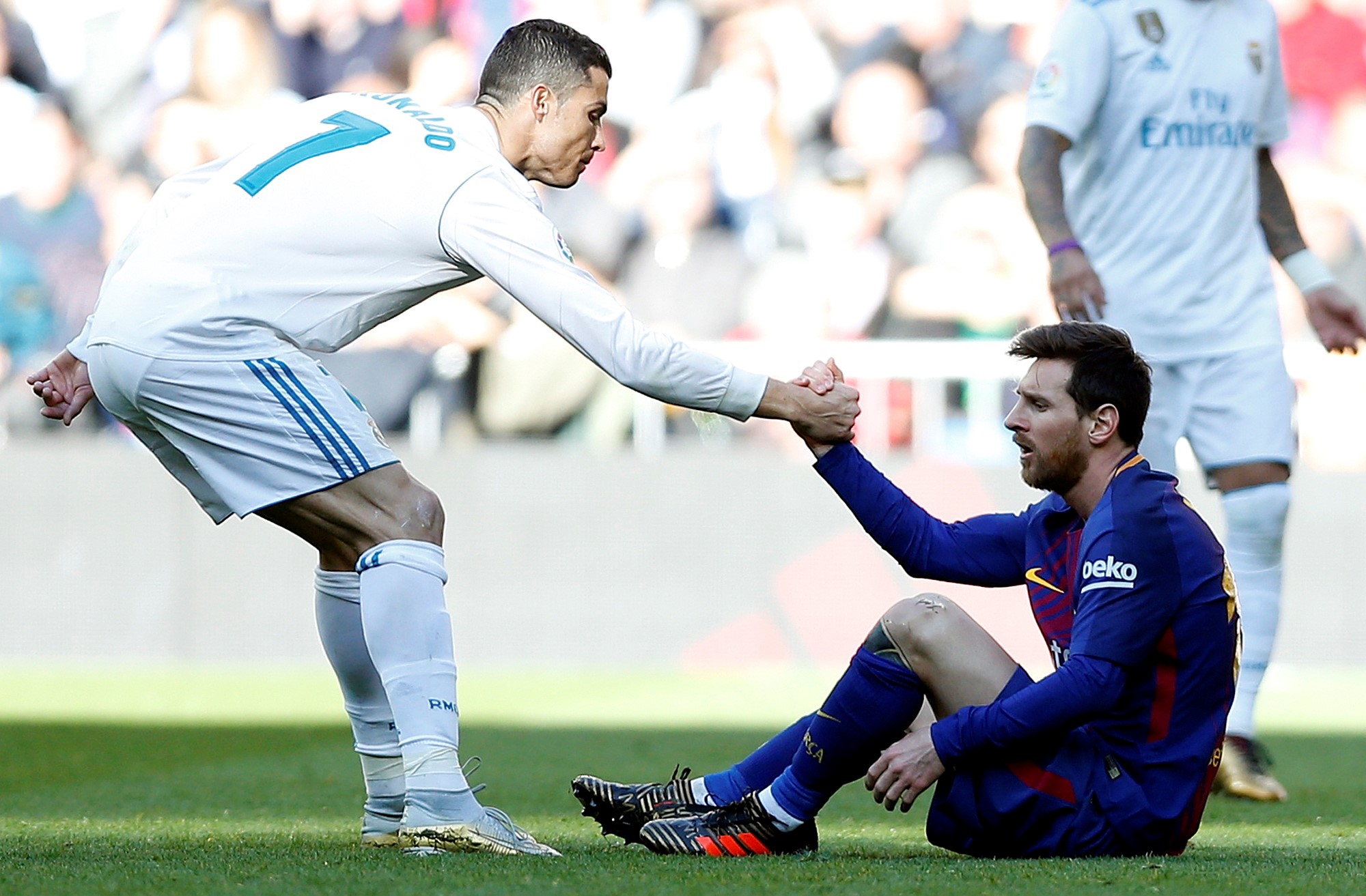 Cristiano Ronaldo y un gesto de apoyo tras el desgarrador posteo de Messi por la muerte de su padre