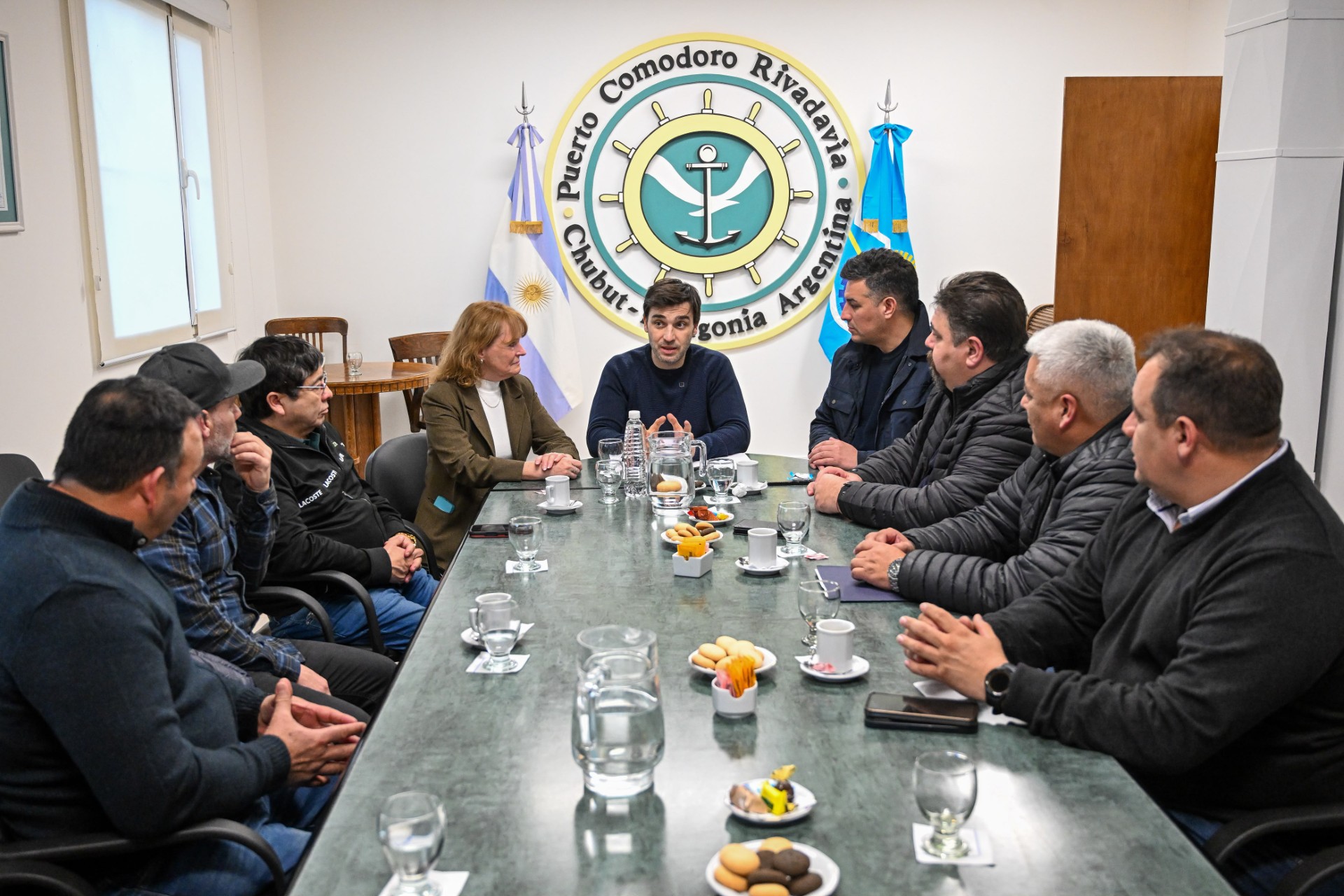 Torres destacó que la reactivación del Astillero permitirá potenciar el empleo y las exportaciones desde Comodoro Rivadavia