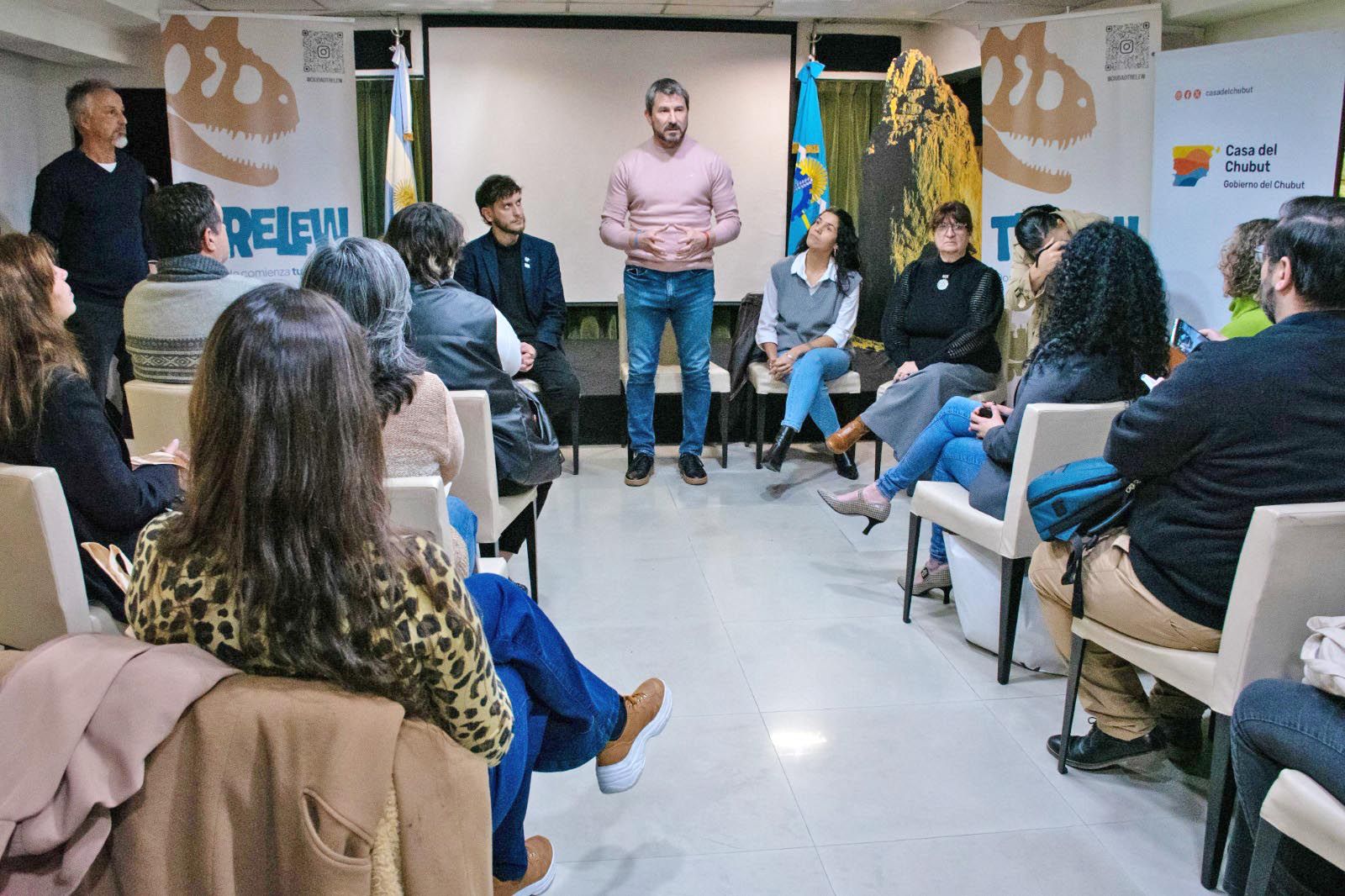 Chubut y el Entretur de Trelew realizaron acciones de promoción turística en Buenos Aires