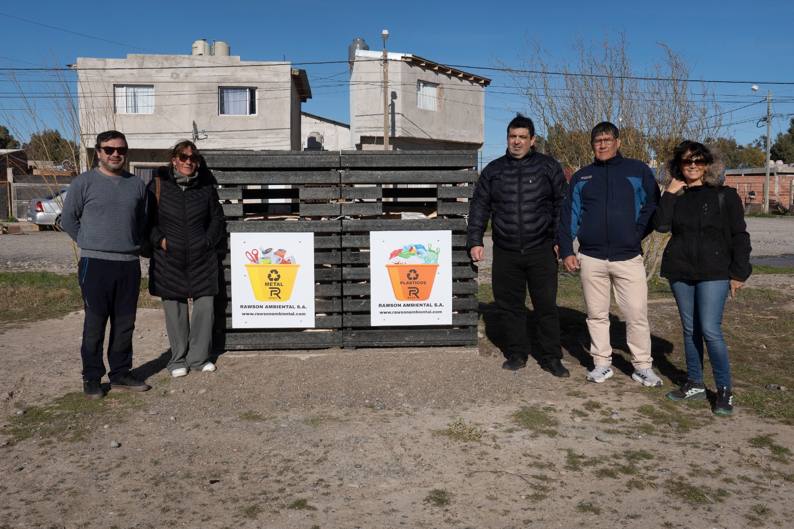 Rawson sumó un nuevo Punto Limpio para reforzar el reciclado en la ciudad