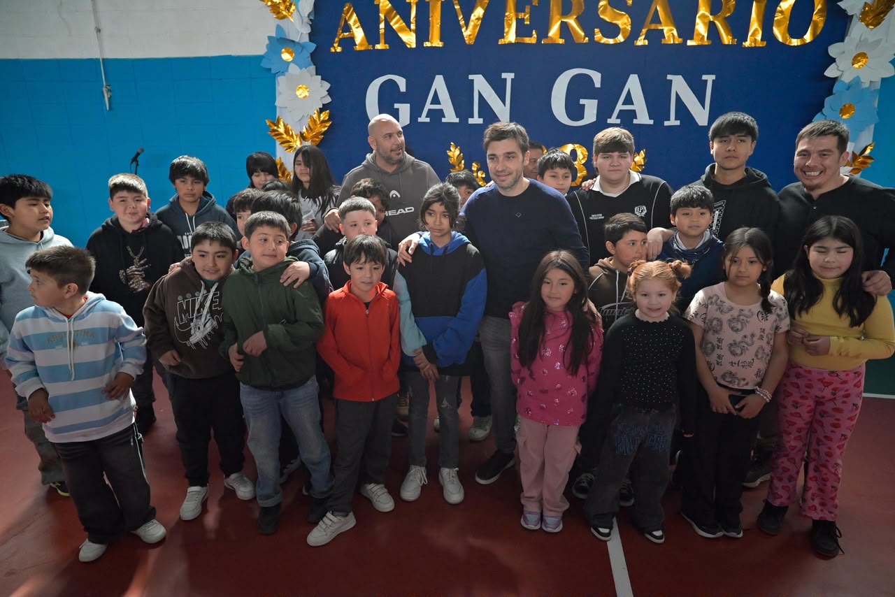 Gan Gan celebró sus 138 años con el SUM renovado y nuevos anuncios de viviendas