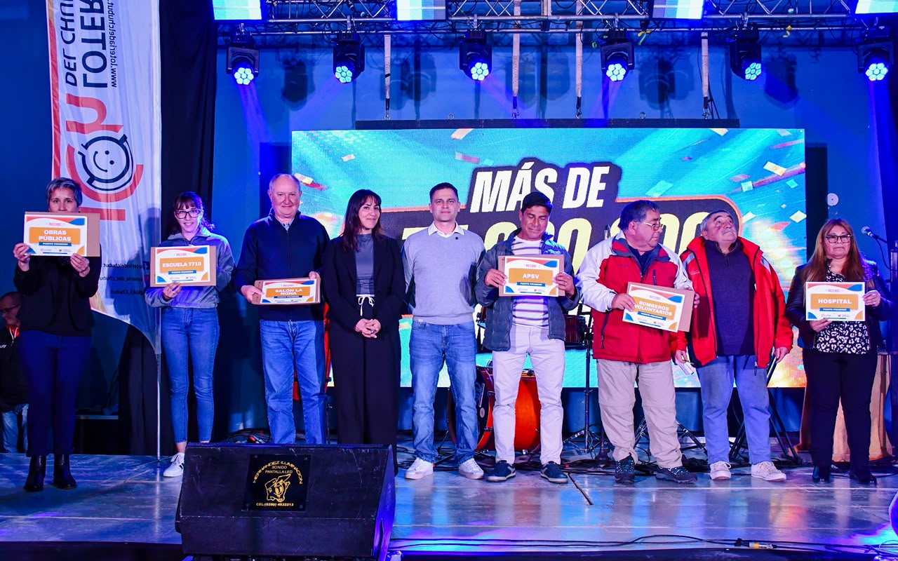 Después de diez años, el Telebingo Chubutense volvió a Puerto Pirámides