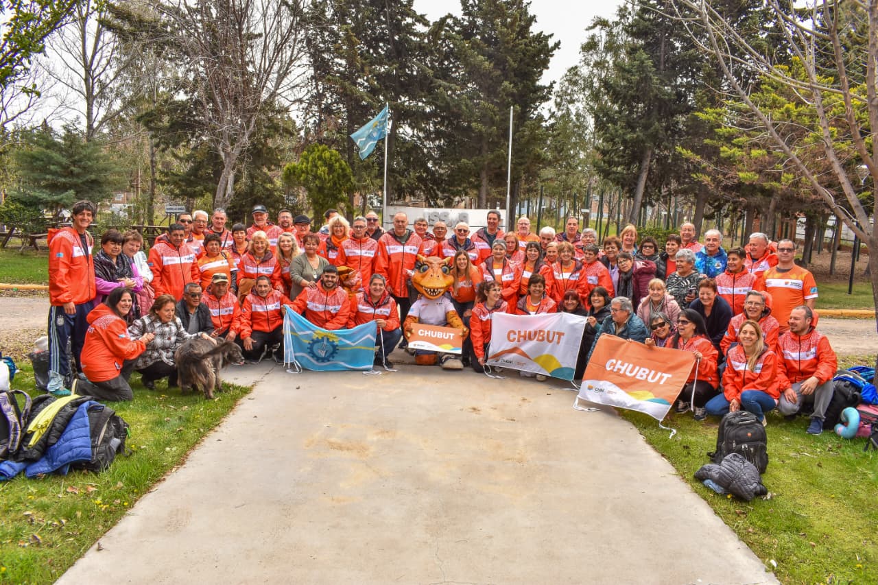 Chubut viaja a San Juan con 52 representantes para los Juegos Nacionales de Personas Mayores