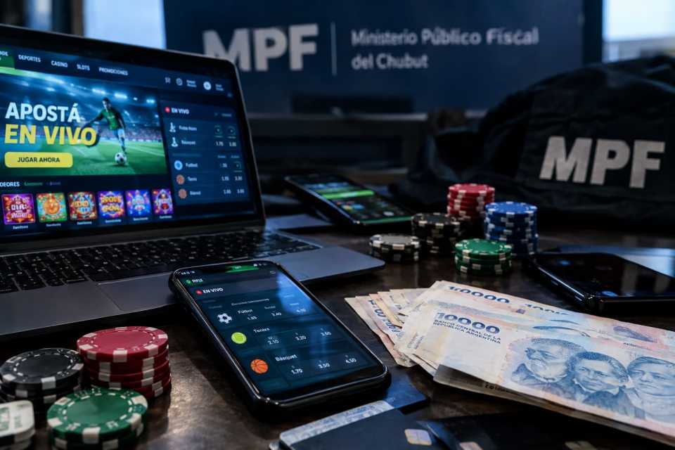Investigan una red de apuestas ilegales en Chubut: hay diez personas imputadas