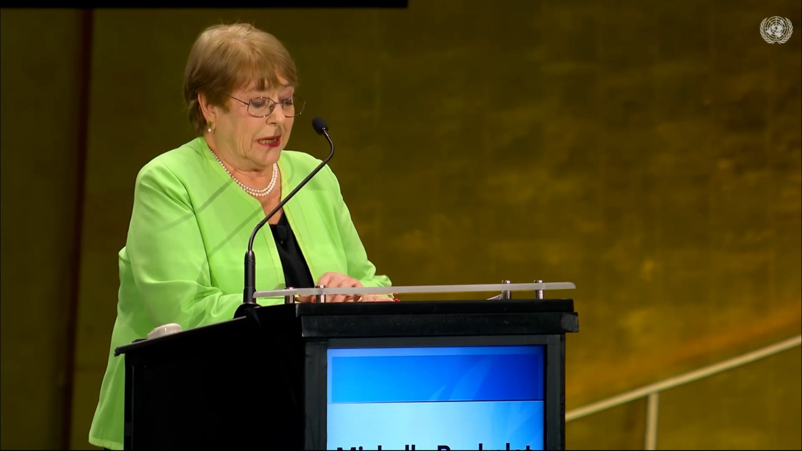 Bachelet bajó su candidatura para la Secretaría General de la ONU tras quedar penúltima en el último sondeo