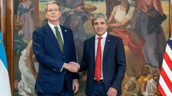 Luis Caputo se reúne con Scott Bessent para reforzar la alianza entre Milei y Trump