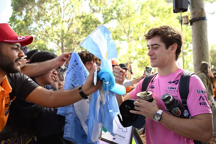 Con la participación de Colapinto, se pone en marcha la actividad en el Gran Premio de Italia