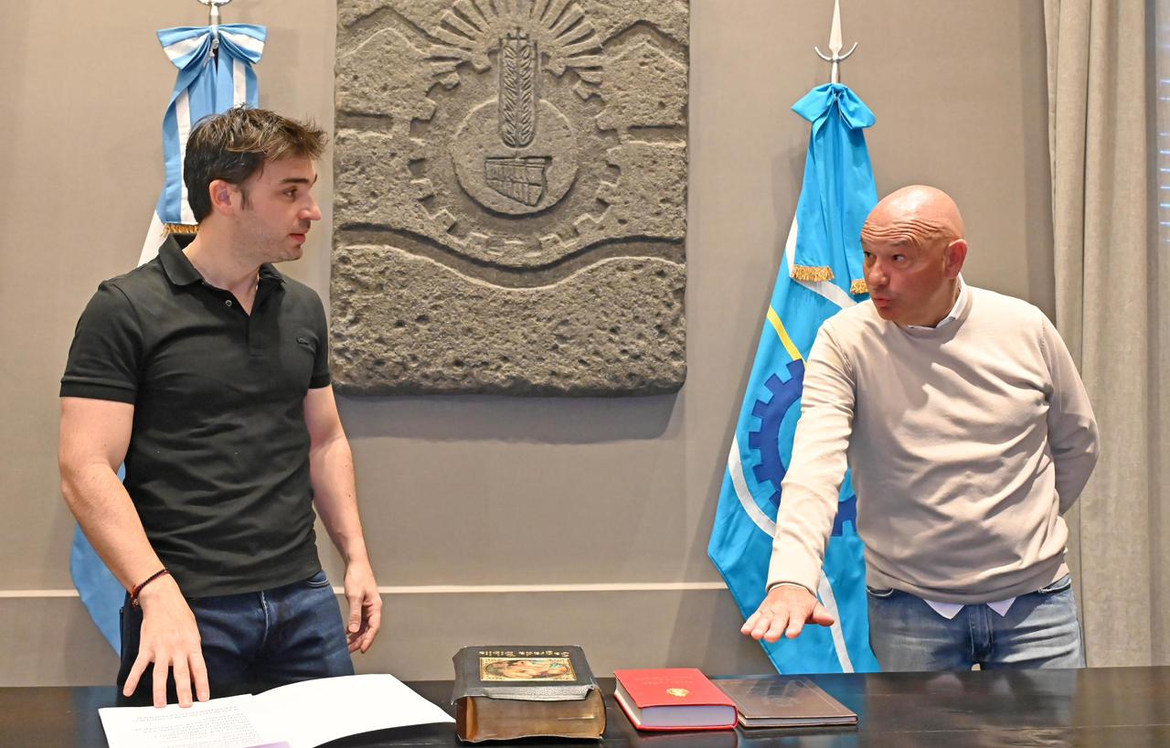 Julio Kresteff asumió como nuevo ministro de Producción del Chubut
