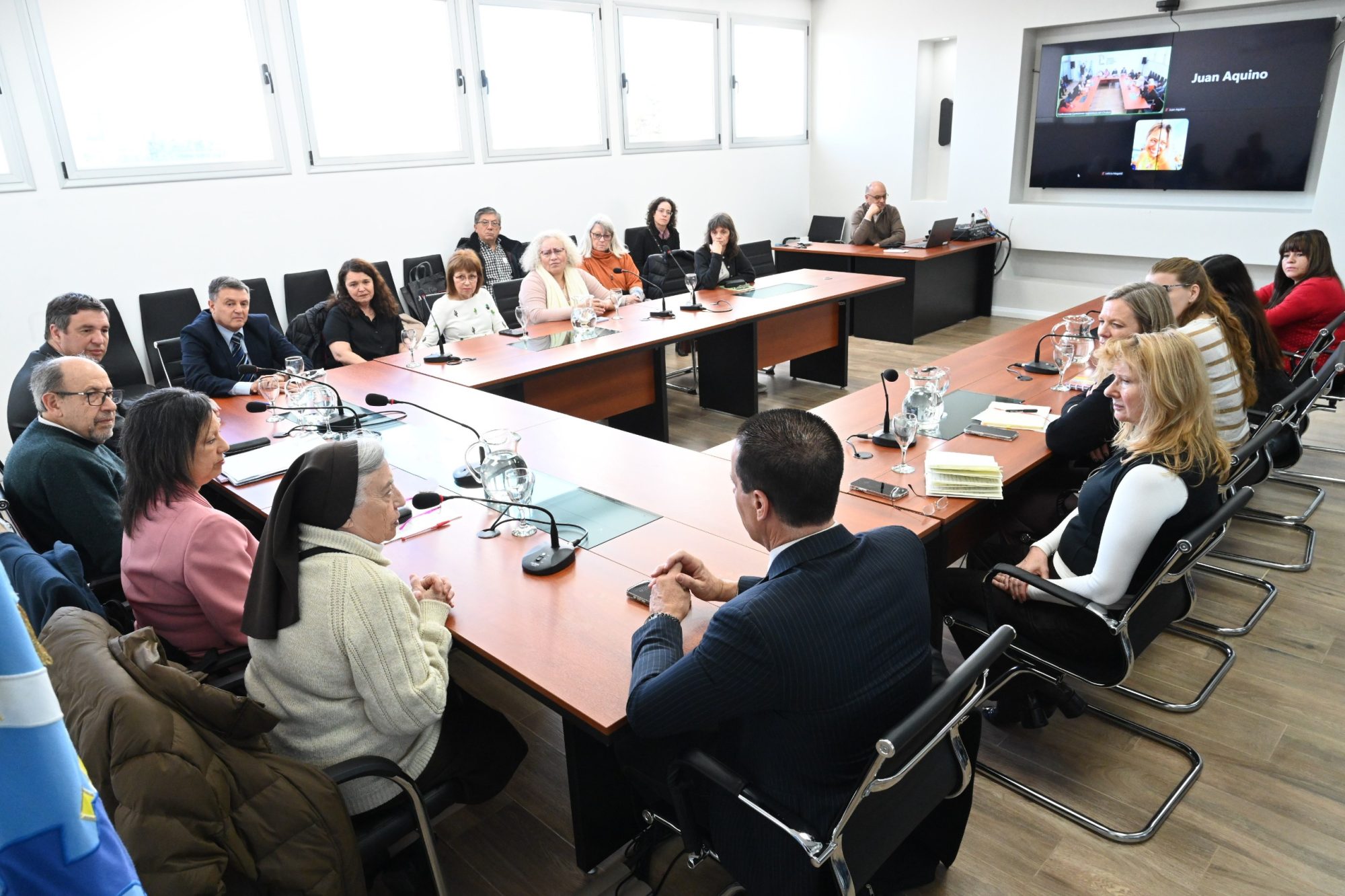 Martha Pelloni visitó la Legislatura y pidió reforzar la protección de niños y adolescentes