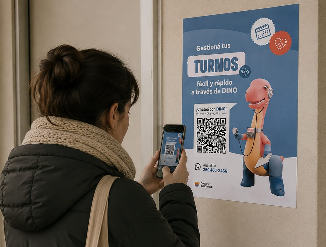 Chubut amplía los turnos médicos por DINO e incorpora nuevas especialidades y un hospital