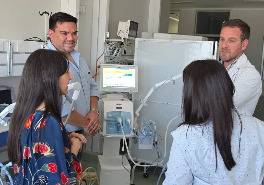 El Hospital María Humphreys de Trelew incorporó un respirador de última generación para atención neonatal
