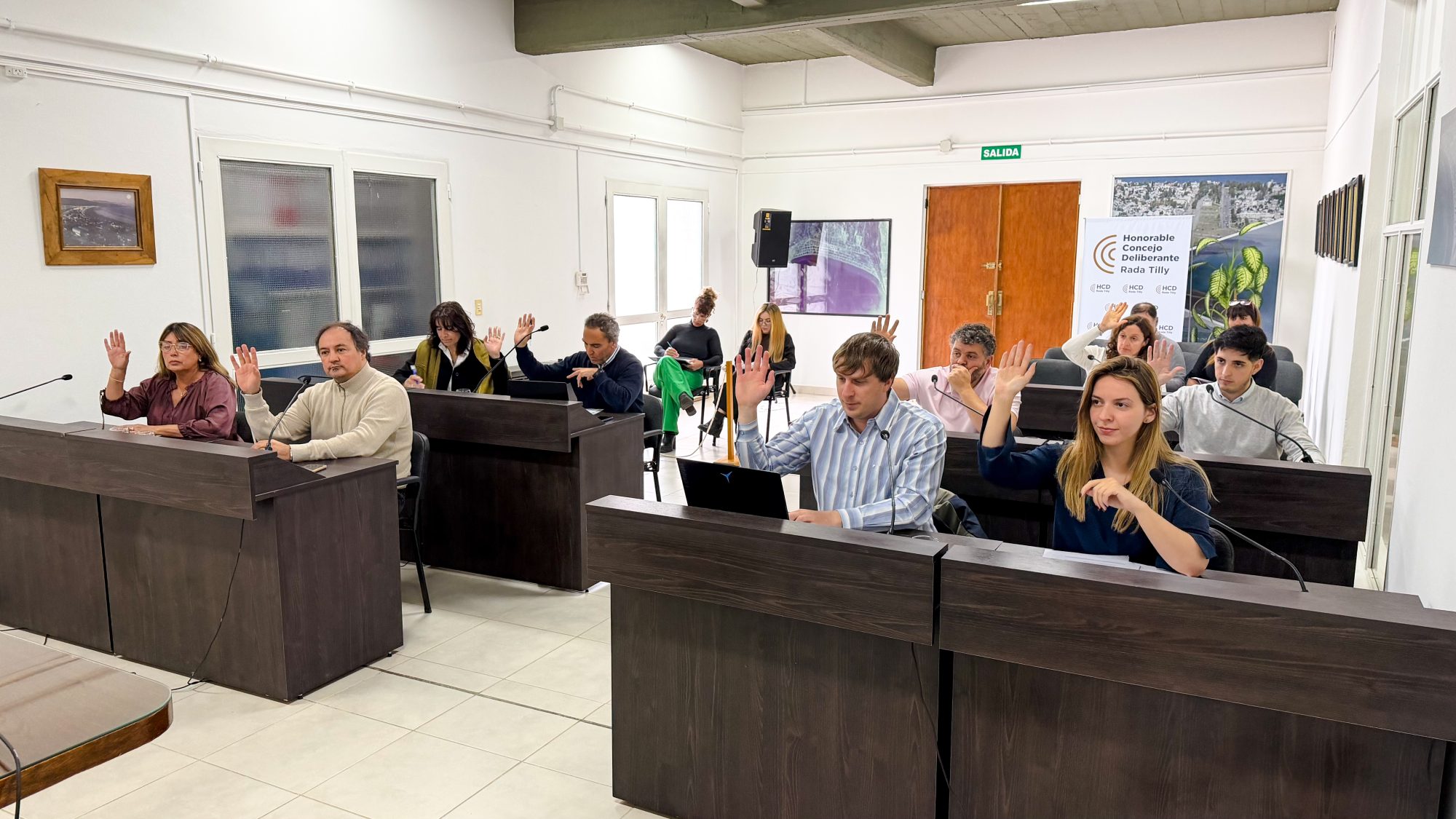 Rada Tilly proyecta ampliar el drenaje pluvial y sumar nuevas cuadras de pavimento en el barrio Peñí